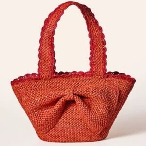 NWT Kate Spade X Target Raffia Bow Bag